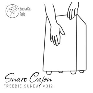 Snare Cajon - FREE Instrument Library for Audiomodern Soundbox Sampler (Freebie Sunday #012)